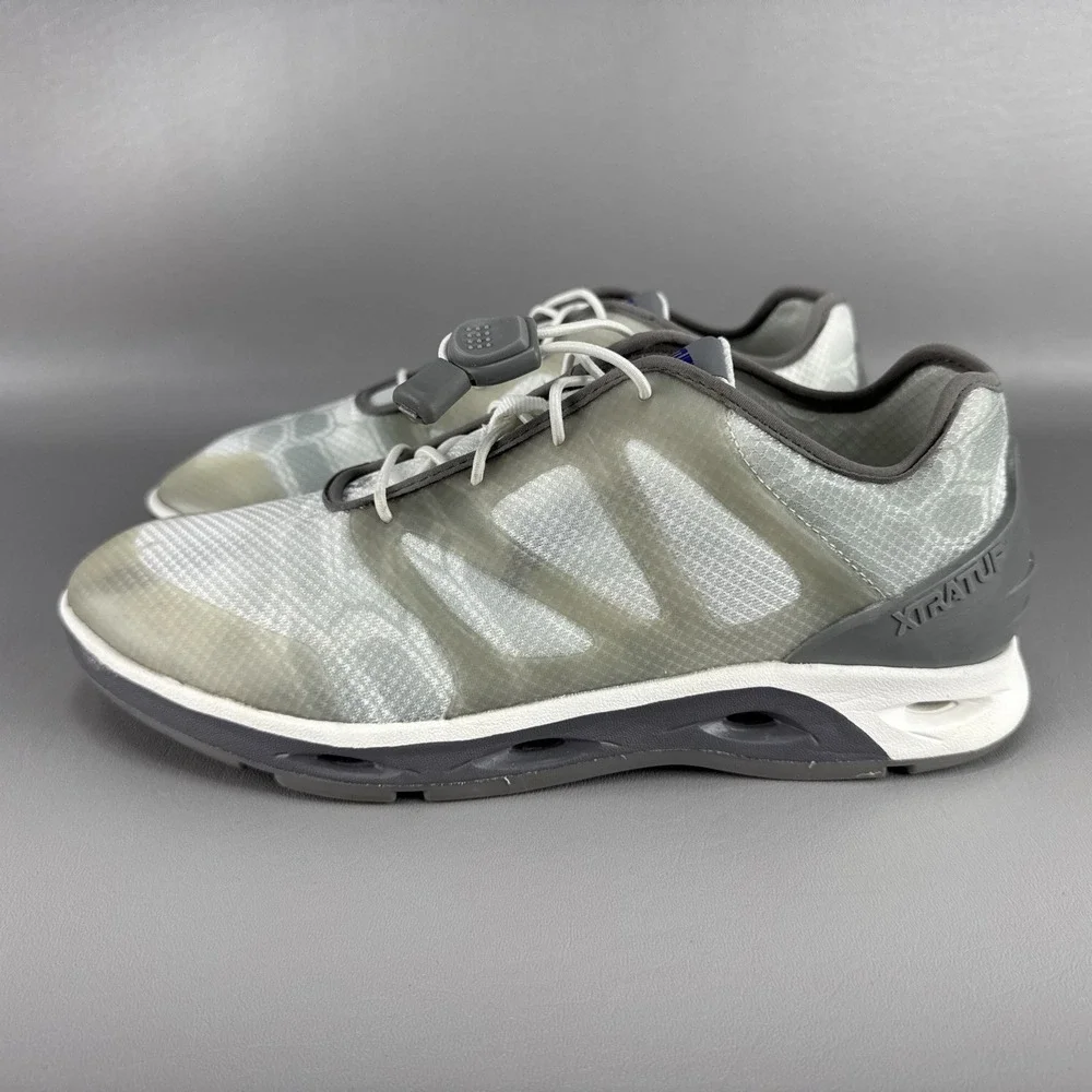 XTRA Tuf Spindrift Sheng Fu‎ Mens Shoes Sz 7.5 Slip Resistant Fishing Boat Deck